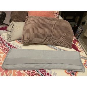 Lulu lemon yoga mat towel with grip (grey)